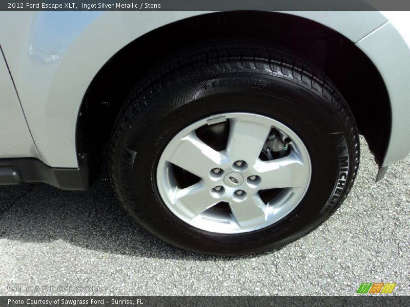 Ingot Silver Metallic / Stone 2012 Ford Escape XLT
