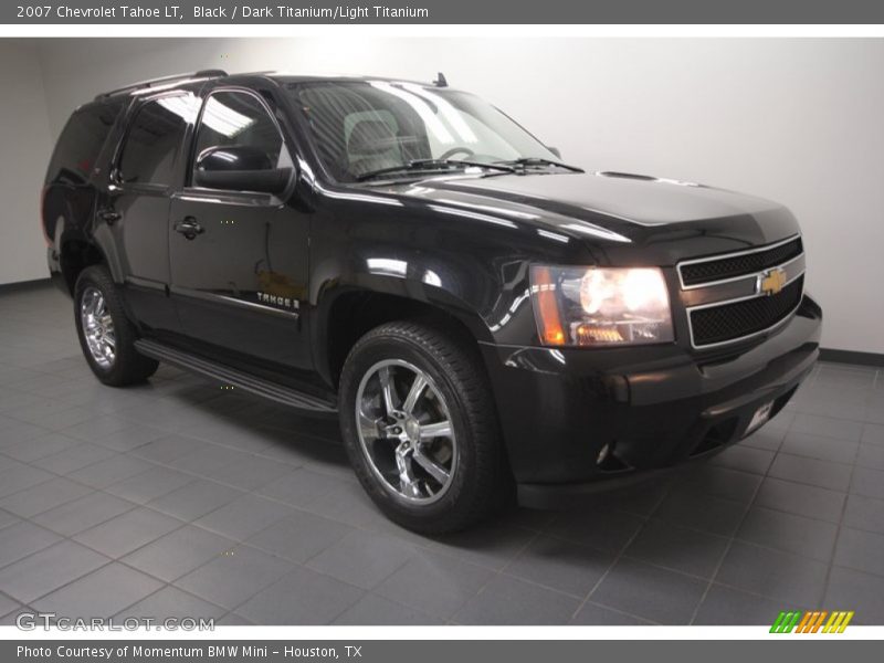 Black / Dark Titanium/Light Titanium 2007 Chevrolet Tahoe LT