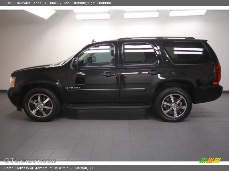 Black / Dark Titanium/Light Titanium 2007 Chevrolet Tahoe LT