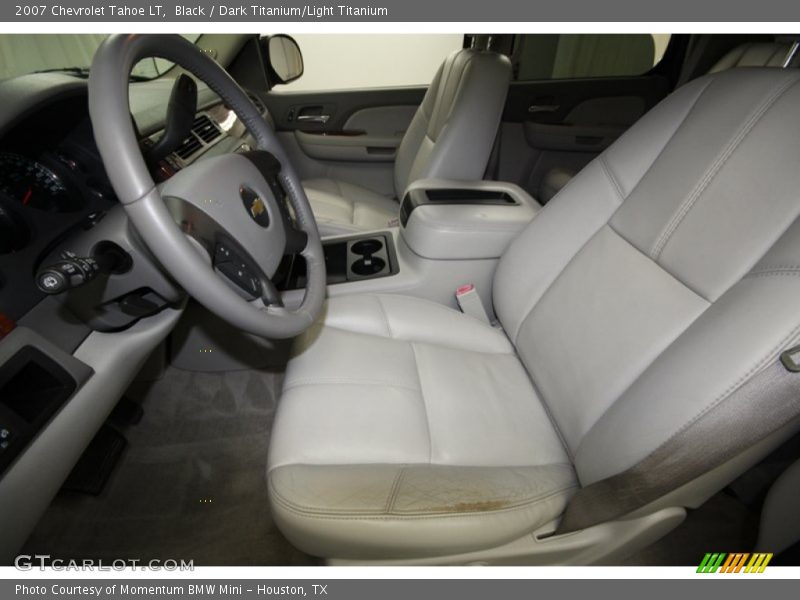 Black / Dark Titanium/Light Titanium 2007 Chevrolet Tahoe LT