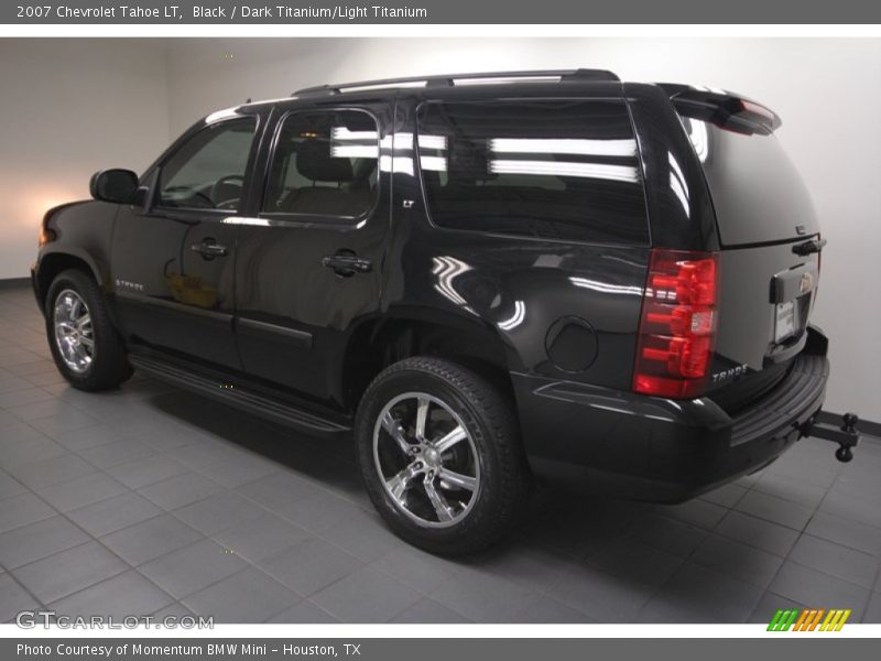 Black / Dark Titanium/Light Titanium 2007 Chevrolet Tahoe LT