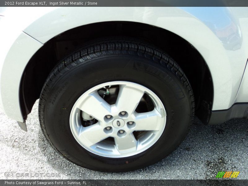 Ingot Silver Metallic / Stone 2012 Ford Escape XLT