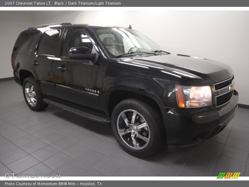Black / Dark Titanium/Light Titanium 2007 Chevrolet Tahoe LT