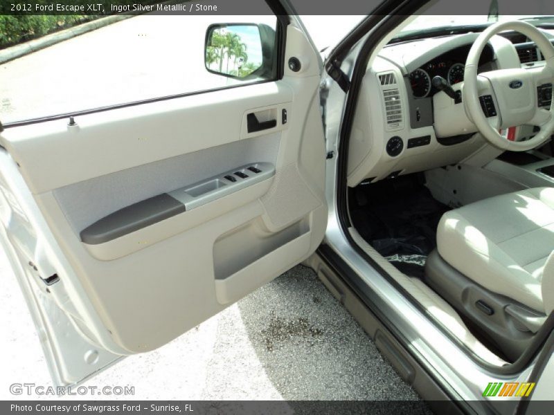 Ingot Silver Metallic / Stone 2012 Ford Escape XLT