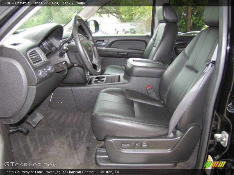Black / Ebony 2009 Chevrolet Tahoe Z71 4x4