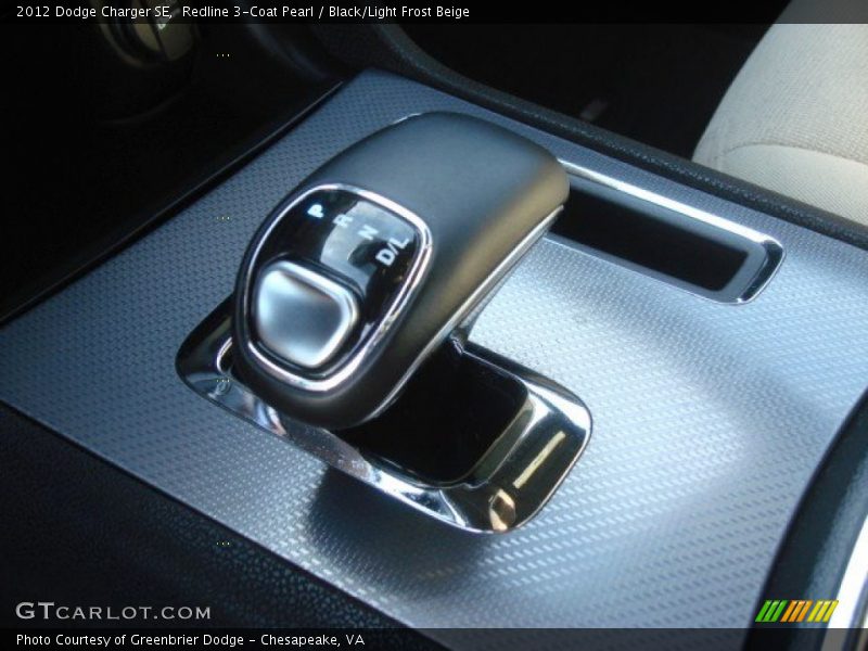 Redline 3-Coat Pearl / Black/Light Frost Beige 2012 Dodge Charger SE
