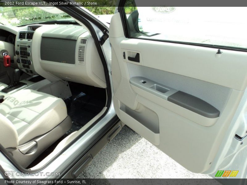 Ingot Silver Metallic / Stone 2012 Ford Escape XLT