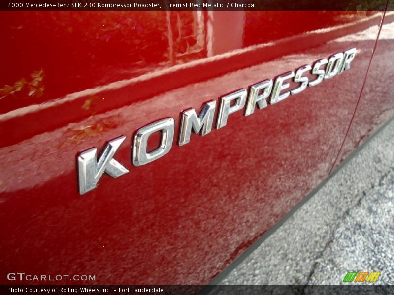  2000 SLK 230 Kompressor Roadster Logo