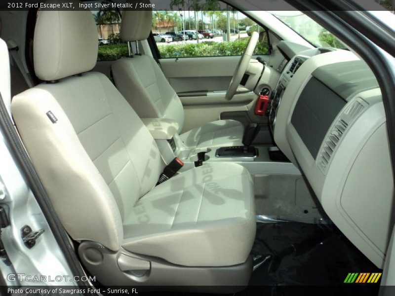 Ingot Silver Metallic / Stone 2012 Ford Escape XLT