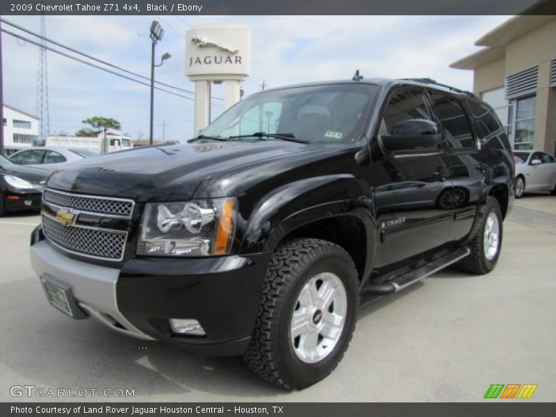 Black / Ebony 2009 Chevrolet Tahoe Z71 4x4