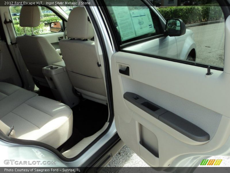 Ingot Silver Metallic / Stone 2012 Ford Escape XLT