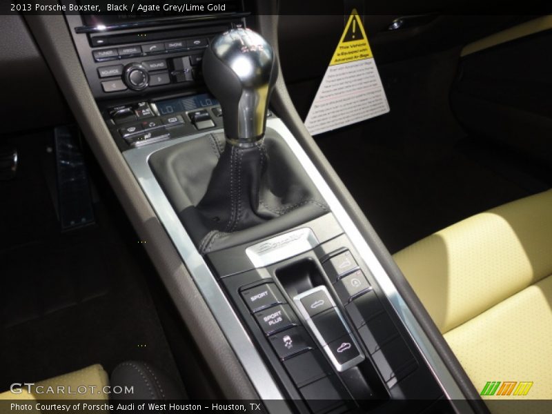  2013 Boxster  6 Speed Manual Shifter