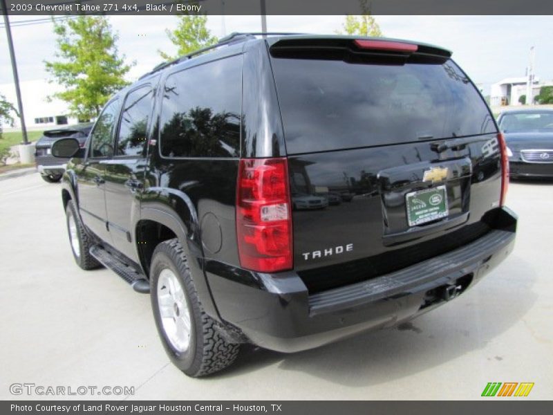 Black / Ebony 2009 Chevrolet Tahoe Z71 4x4