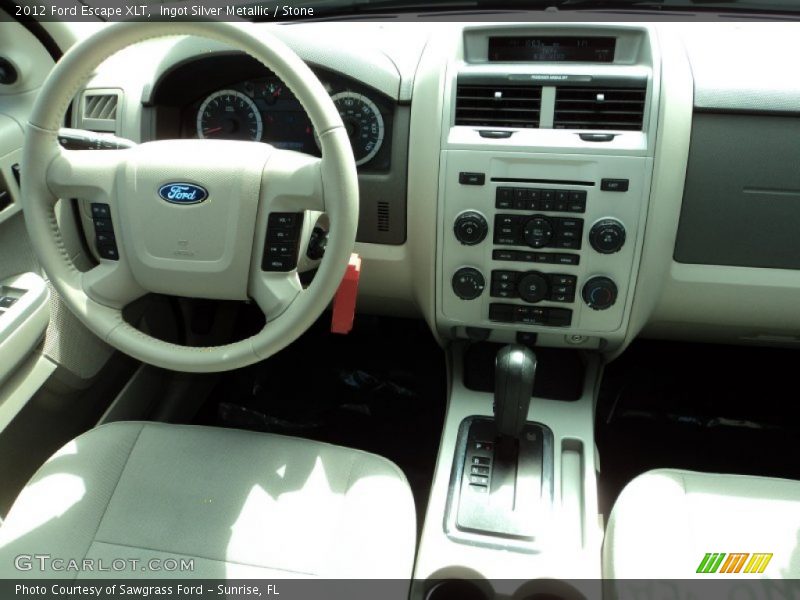 Ingot Silver Metallic / Stone 2012 Ford Escape XLT