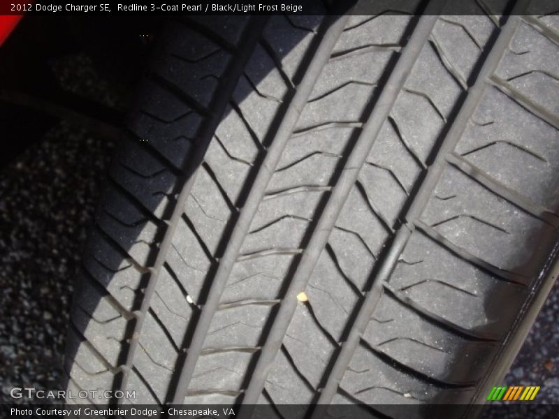 Redline 3-Coat Pearl / Black/Light Frost Beige 2012 Dodge Charger SE