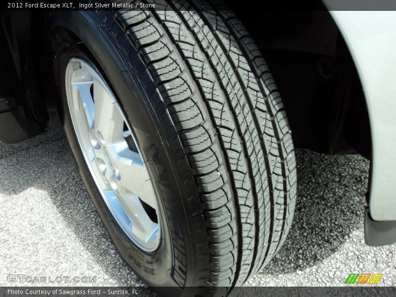 Ingot Silver Metallic / Stone 2012 Ford Escape XLT