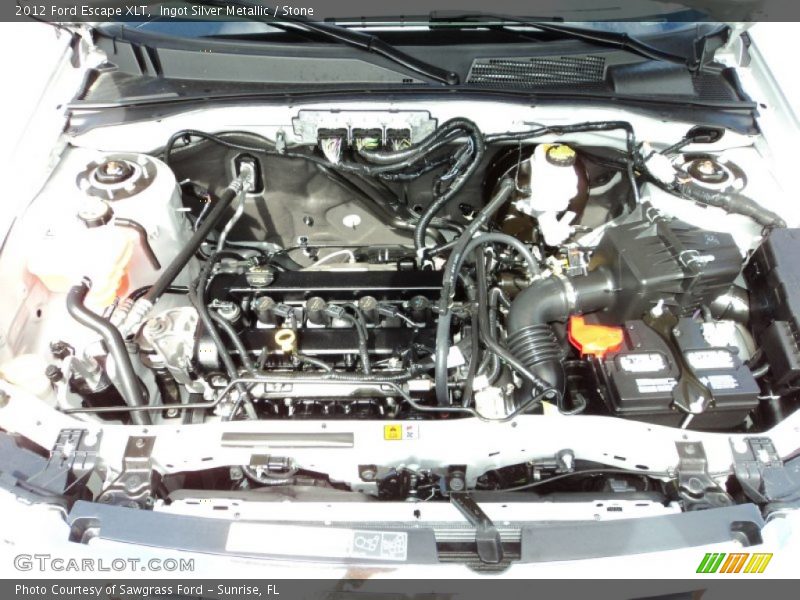 Ingot Silver Metallic / Stone 2012 Ford Escape XLT