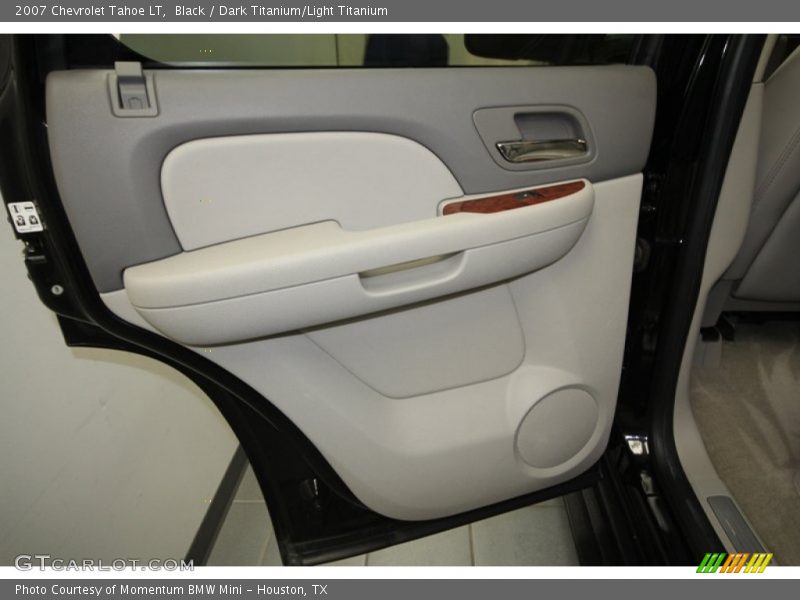 Black / Dark Titanium/Light Titanium 2007 Chevrolet Tahoe LT