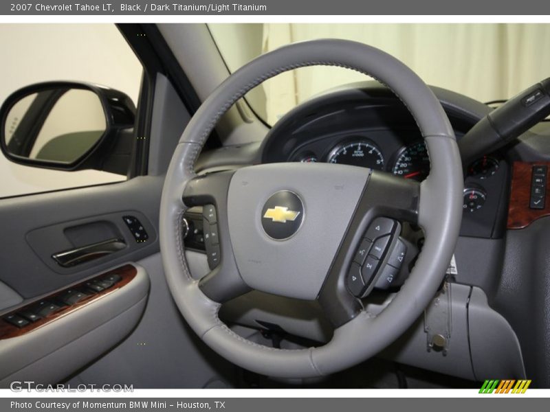 Black / Dark Titanium/Light Titanium 2007 Chevrolet Tahoe LT