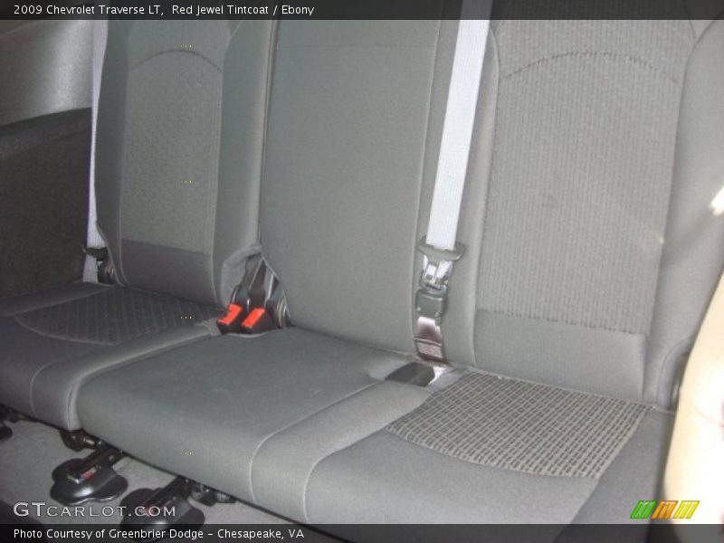 Red Jewel Tintcoat / Ebony 2009 Chevrolet Traverse LT