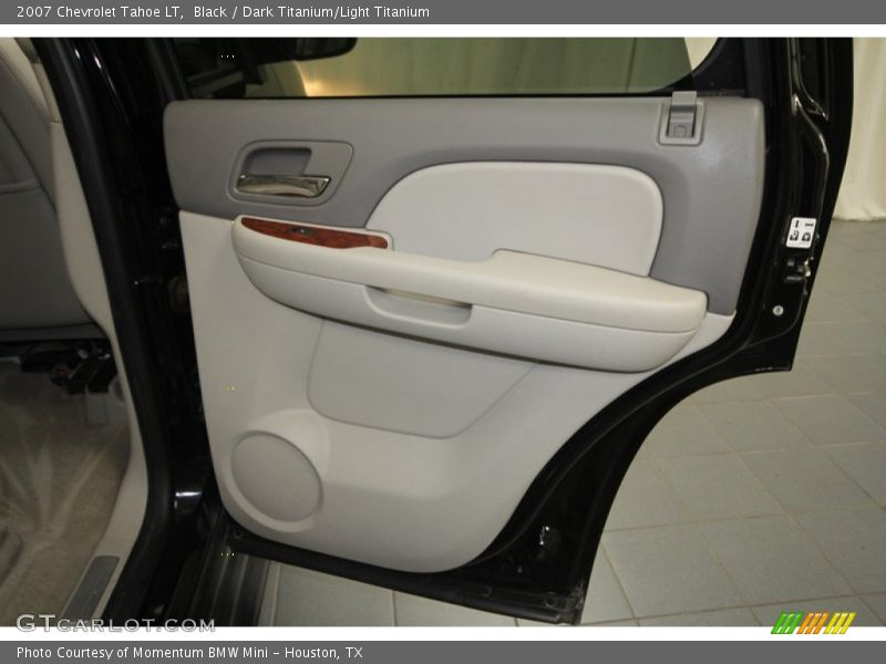 Black / Dark Titanium/Light Titanium 2007 Chevrolet Tahoe LT