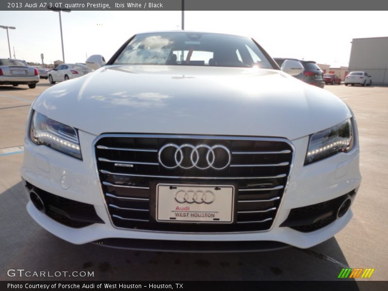 Ibis White / Black 2013 Audi A7 3.0T quattro Prestige