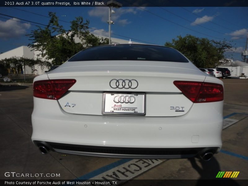 Ibis White / Black 2013 Audi A7 3.0T quattro Prestige