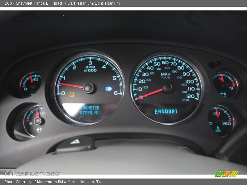 Black / Dark Titanium/Light Titanium 2007 Chevrolet Tahoe LT