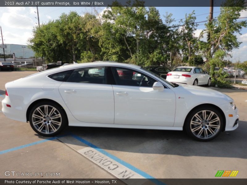 Ibis White / Black 2013 Audi A7 3.0T quattro Prestige