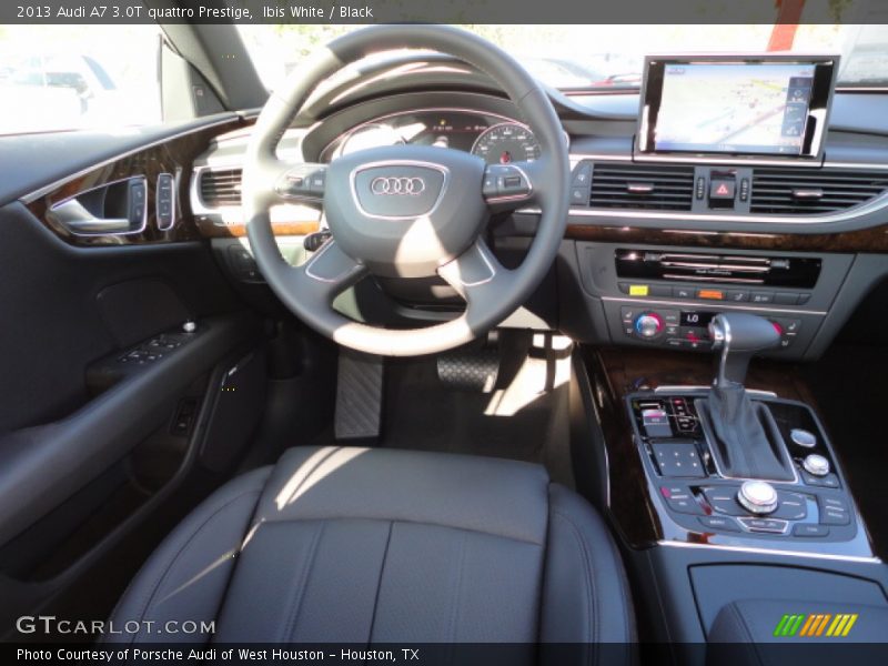 Ibis White / Black 2013 Audi A7 3.0T quattro Prestige