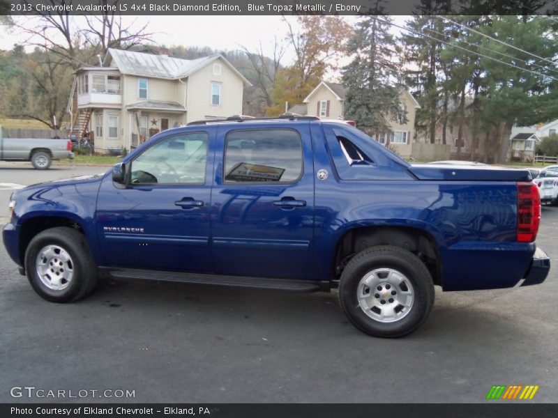  2013 Avalanche LS 4x4 Black Diamond Edition Blue Topaz Metallic