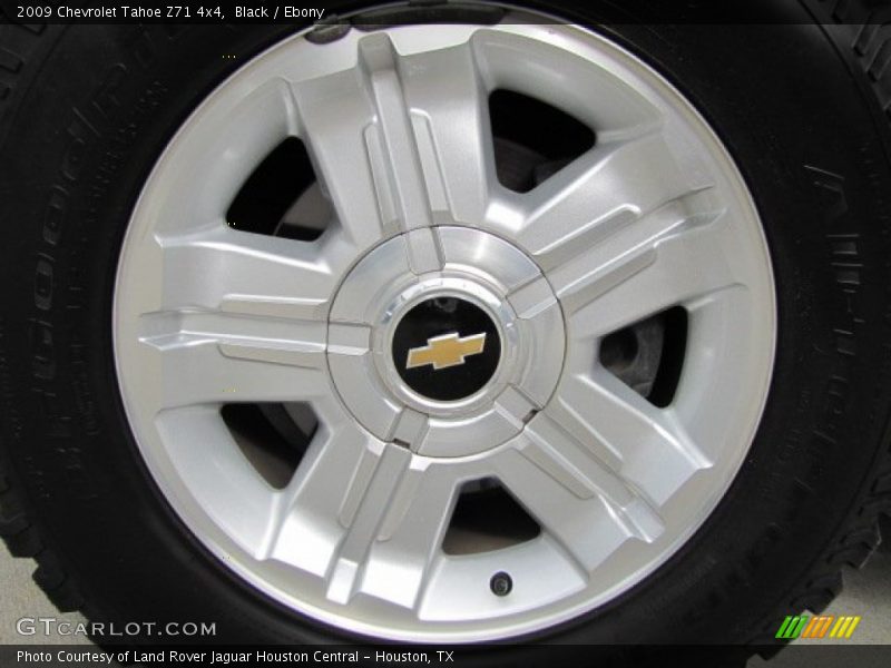 Black / Ebony 2009 Chevrolet Tahoe Z71 4x4