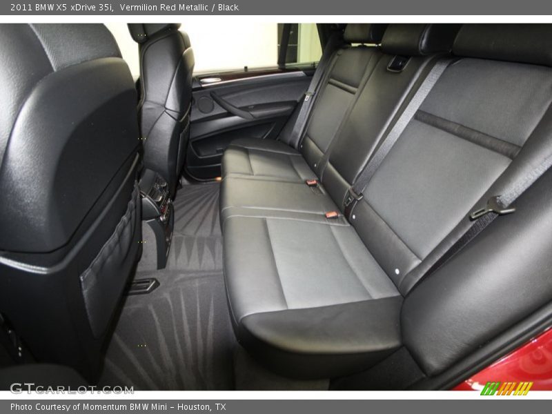 Vermilion Red Metallic / Black 2011 BMW X5 xDrive 35i
