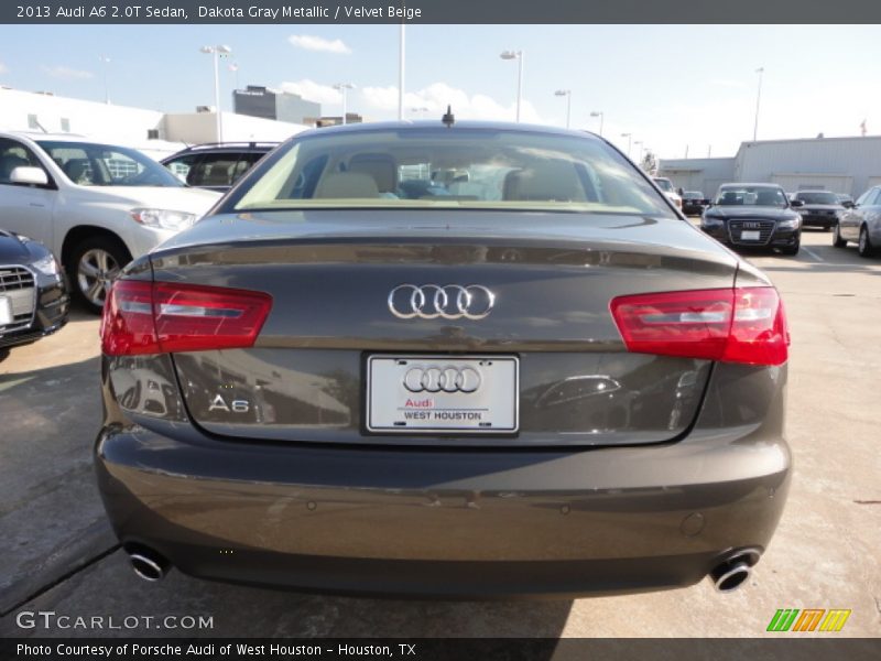 Dakota Gray Metallic / Velvet Beige 2013 Audi A6 2.0T Sedan