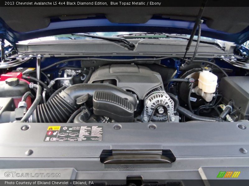 2013 Avalanche LS 4x4 Black Diamond Edition Engine - 5.3 Liter Flex-Fuel OHV 16-Valve VVT Vortec V8