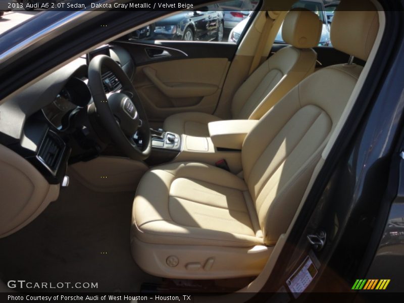 Dakota Gray Metallic / Velvet Beige 2013 Audi A6 2.0T Sedan