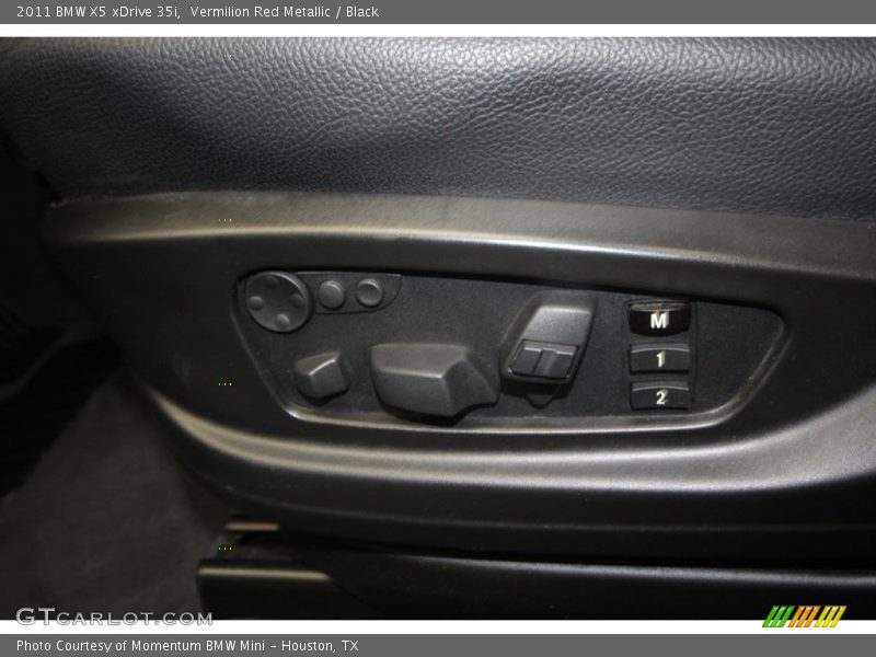 Vermilion Red Metallic / Black 2011 BMW X5 xDrive 35i