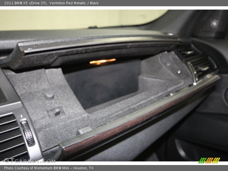 Vermilion Red Metallic / Black 2011 BMW X5 xDrive 35i
