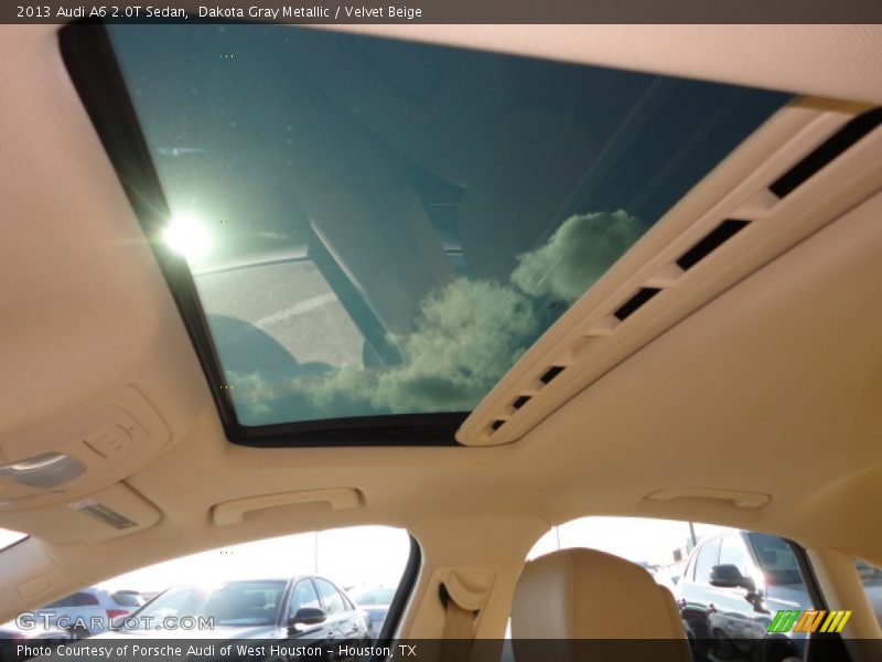 Dakota Gray Metallic / Velvet Beige 2013 Audi A6 2.0T Sedan