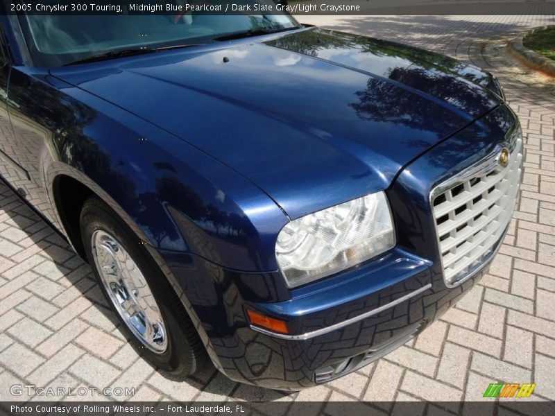 Midnight Blue Pearlcoat / Dark Slate Gray/Light Graystone 2005 Chrysler 300 Touring