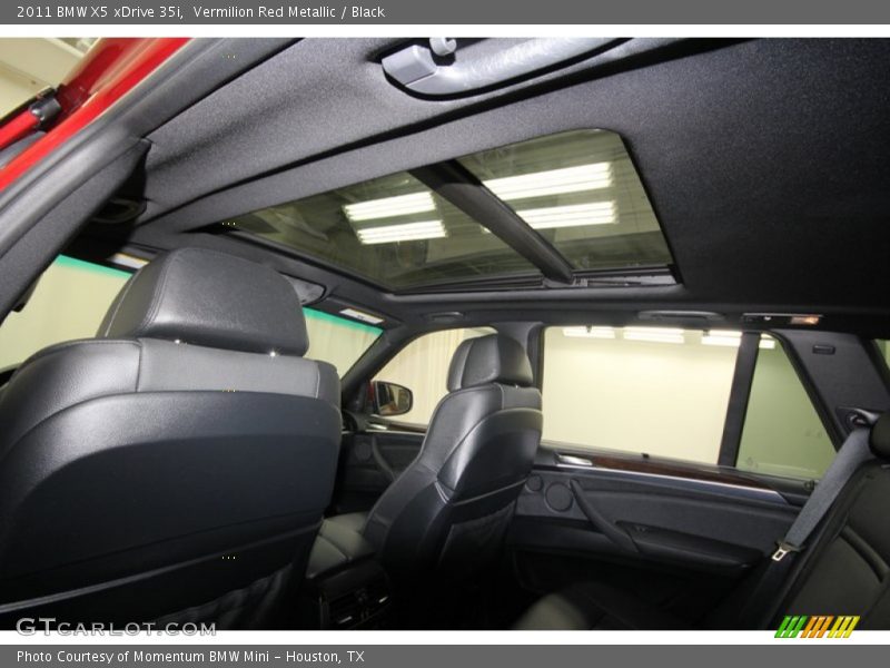 Vermilion Red Metallic / Black 2011 BMW X5 xDrive 35i