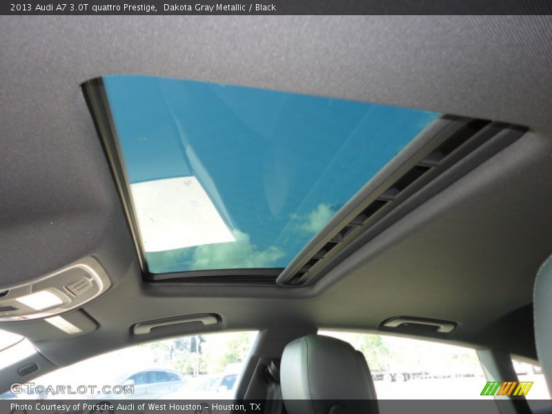 Dakota Gray Metallic / Black 2013 Audi A7 3.0T quattro Prestige