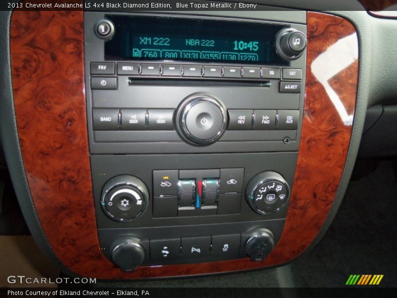 Controls of 2013 Avalanche LS 4x4 Black Diamond Edition