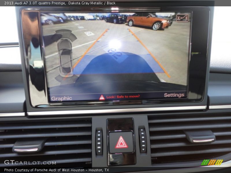 Dakota Gray Metallic / Black 2013 Audi A7 3.0T quattro Prestige