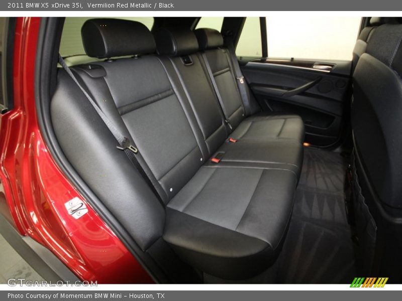 Vermilion Red Metallic / Black 2011 BMW X5 xDrive 35i