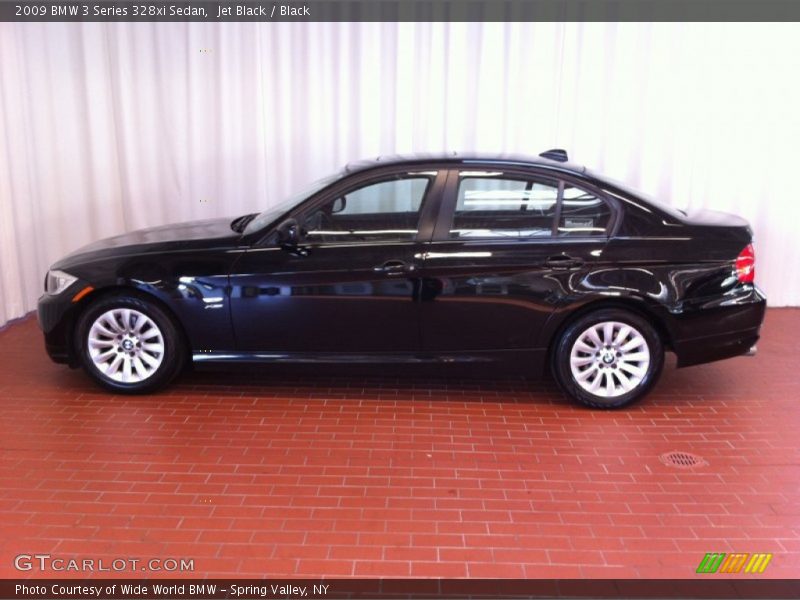 Jet Black / Black 2009 BMW 3 Series 328xi Sedan