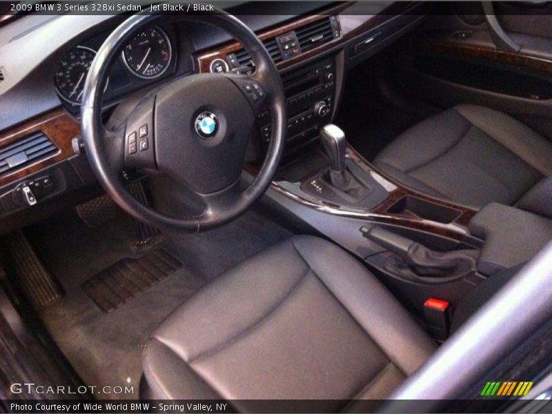 Jet Black / Black 2009 BMW 3 Series 328xi Sedan