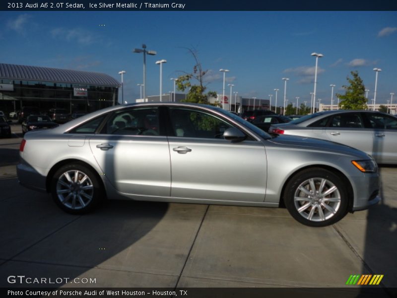 Ice Silver Metallic / Titanium Gray 2013 Audi A6 2.0T Sedan