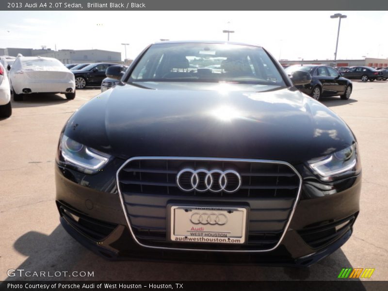 Brilliant Black / Black 2013 Audi A4 2.0T Sedan