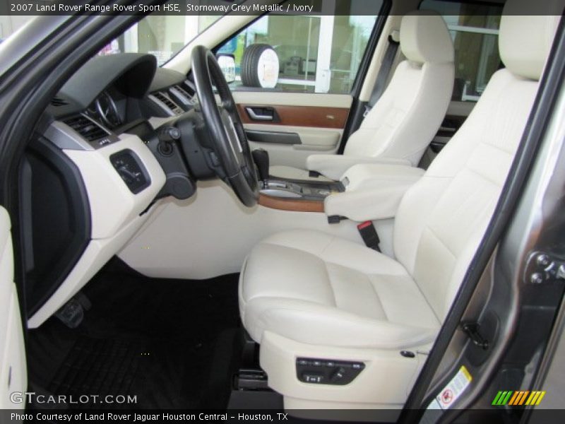 Stornoway Grey Metallic / Ivory 2007 Land Rover Range Rover Sport HSE
